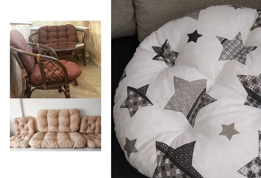 Jastuci za bambus ratan garnituru Bahama STARS