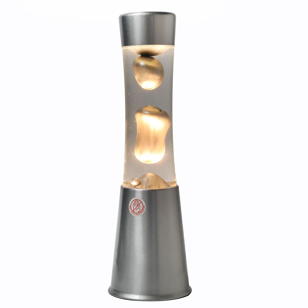 Dekorativna stona Lava Lampa Battleship Grey