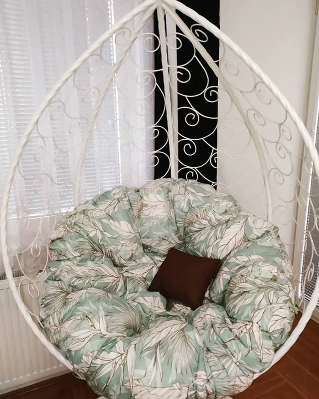 Jastuk Za Jaje Baštensku Ljuljašku - 100 cm FLORA Mint