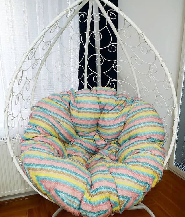 Jastuk Za Jaje Baštensku Ljuljašku - 120 cm - Stripes