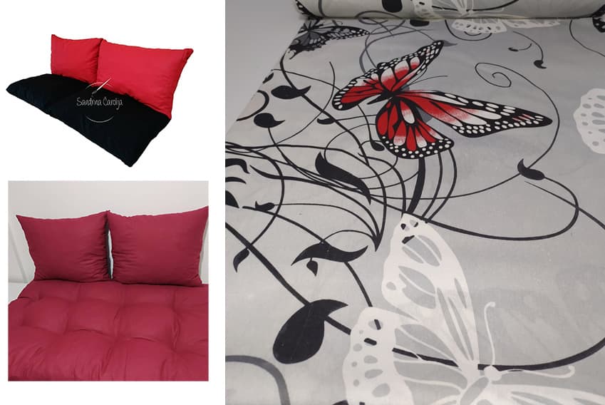 Jastuci za garniture od paleta - 100 x 50 x 50 cm - Butterfly