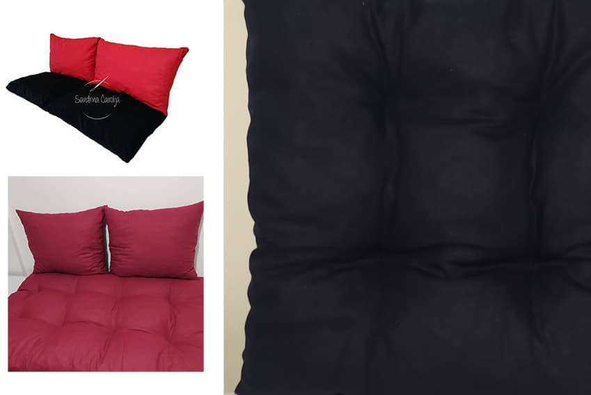 Jastuci za garniture od paleta - 100 x 50 x 50 cm - Dark Blue