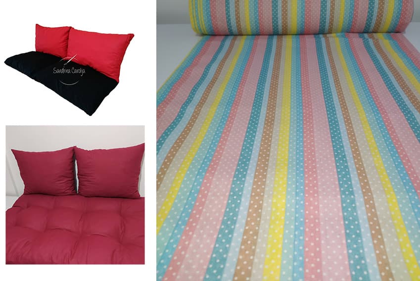 Jastuci za garniture od paleta - 130 x 50 x 50 cm - Stripes