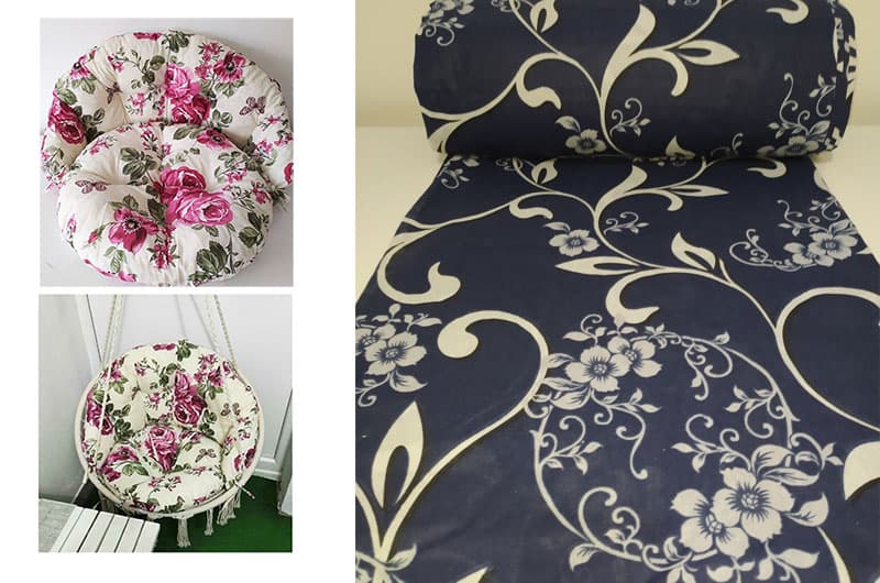 Jastuci za Makrame ljuljašku Nitt - Dark Blue Ornament