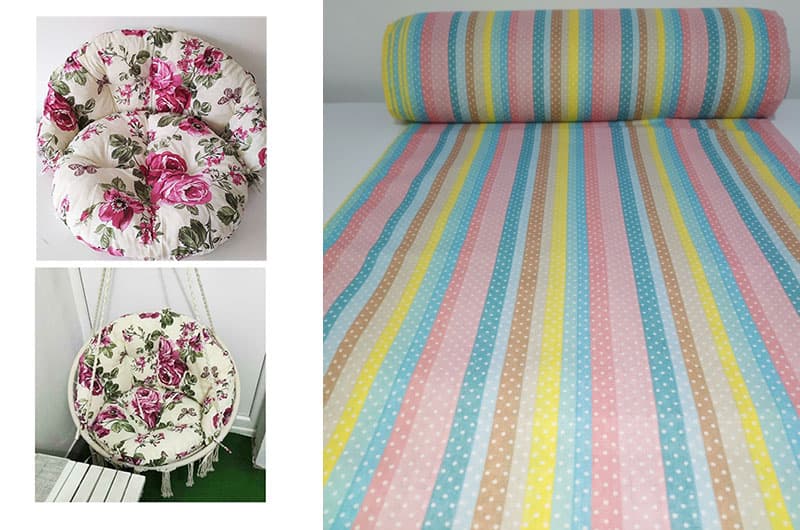 Jastuci za Makrame ljuljašku Stripes