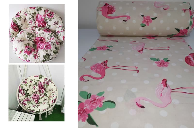 Jastuci za Makrame ljuljašku Nitt - Flamingo