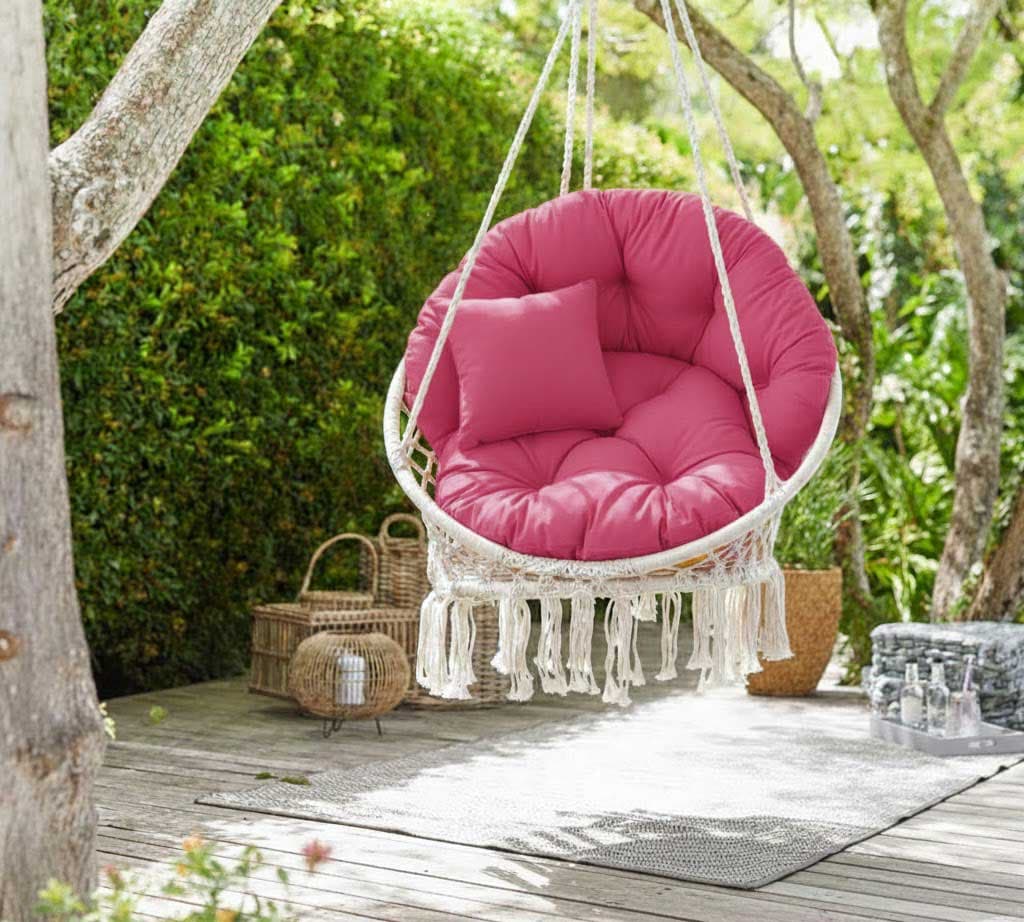 Jastuci za Makrame ljuljašku - Ciklama