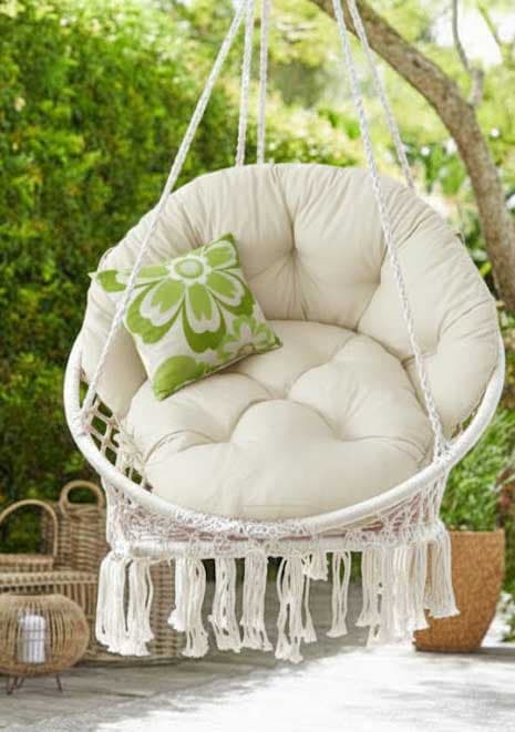 Jastuci za Makrame ljuljašku Ivory