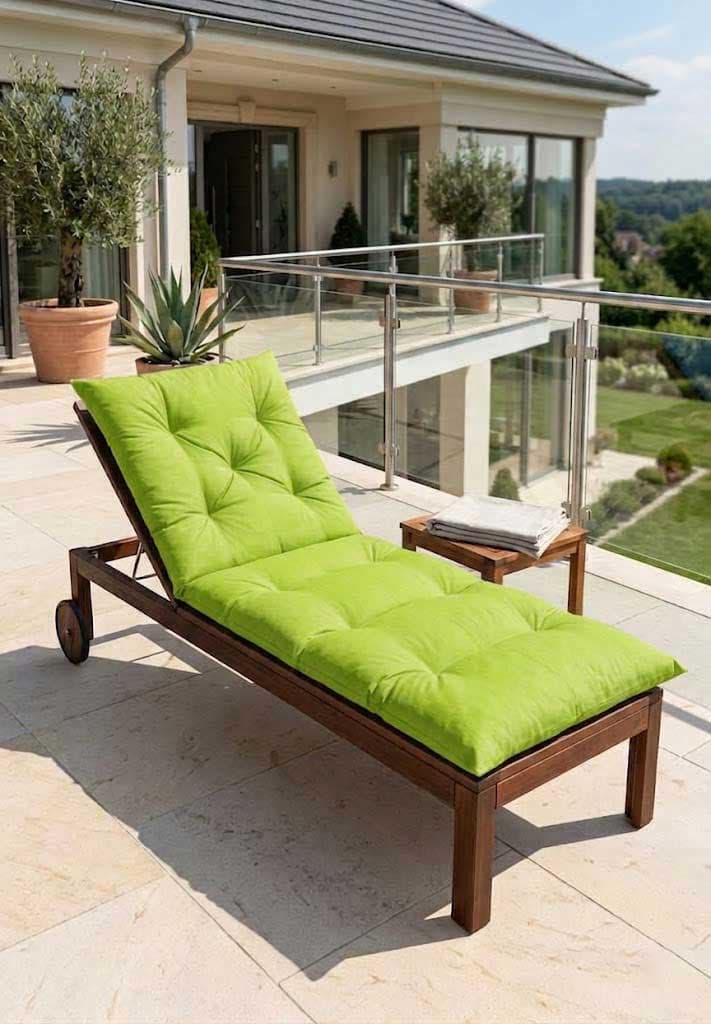 Jastuk Podmetač za Baštenske ležaljke - Limeta