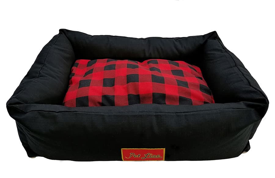 Pet Line Krevet za psa - Četvrtasti Karirani Veličina M P803M-2-25