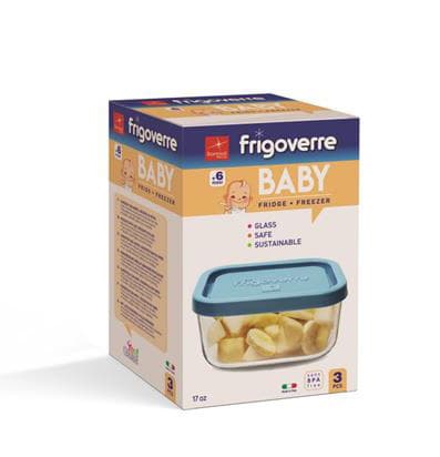 Staklena posuda Frigoverre system baby 3-1 17cl 10x7 cm
