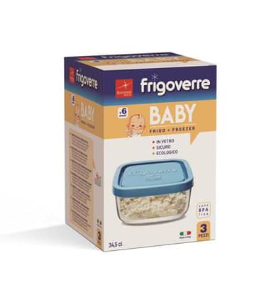 Posuda staklena Frigoverre system baby 3-1 34,5 cl 13x10 cm