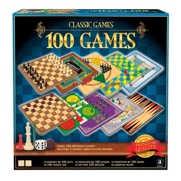 Komplet za igranje 100 društvenih igara ST020