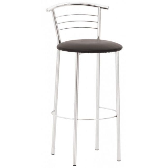 Nowy Styl barska stolica Marko Hocker Chrome V-04 crna