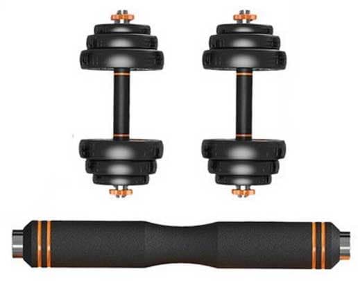 FED Set tegova 15 kg FED-8007 Black