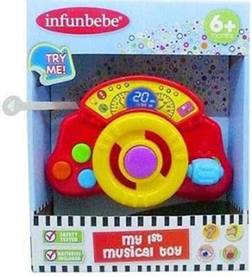 INFUNBEBE igračka mini kontrolna tabla 6m+ sa zvukom