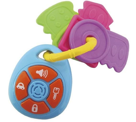 INFUNBEBE Igračka Za Bebe Glodalica Kljucevi 6M+ 
