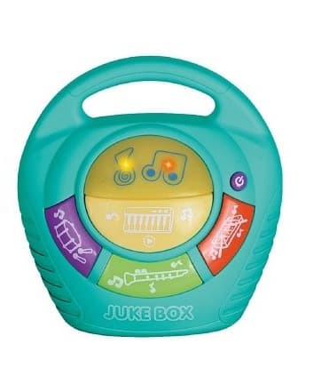 INFUNBEBE Igračka za bebe radio Juke Box 12+ plavi