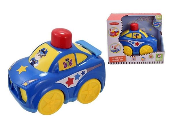 INFUNBEBE igračka za bebe policijsko vozilo sa aktivnostima 12M+