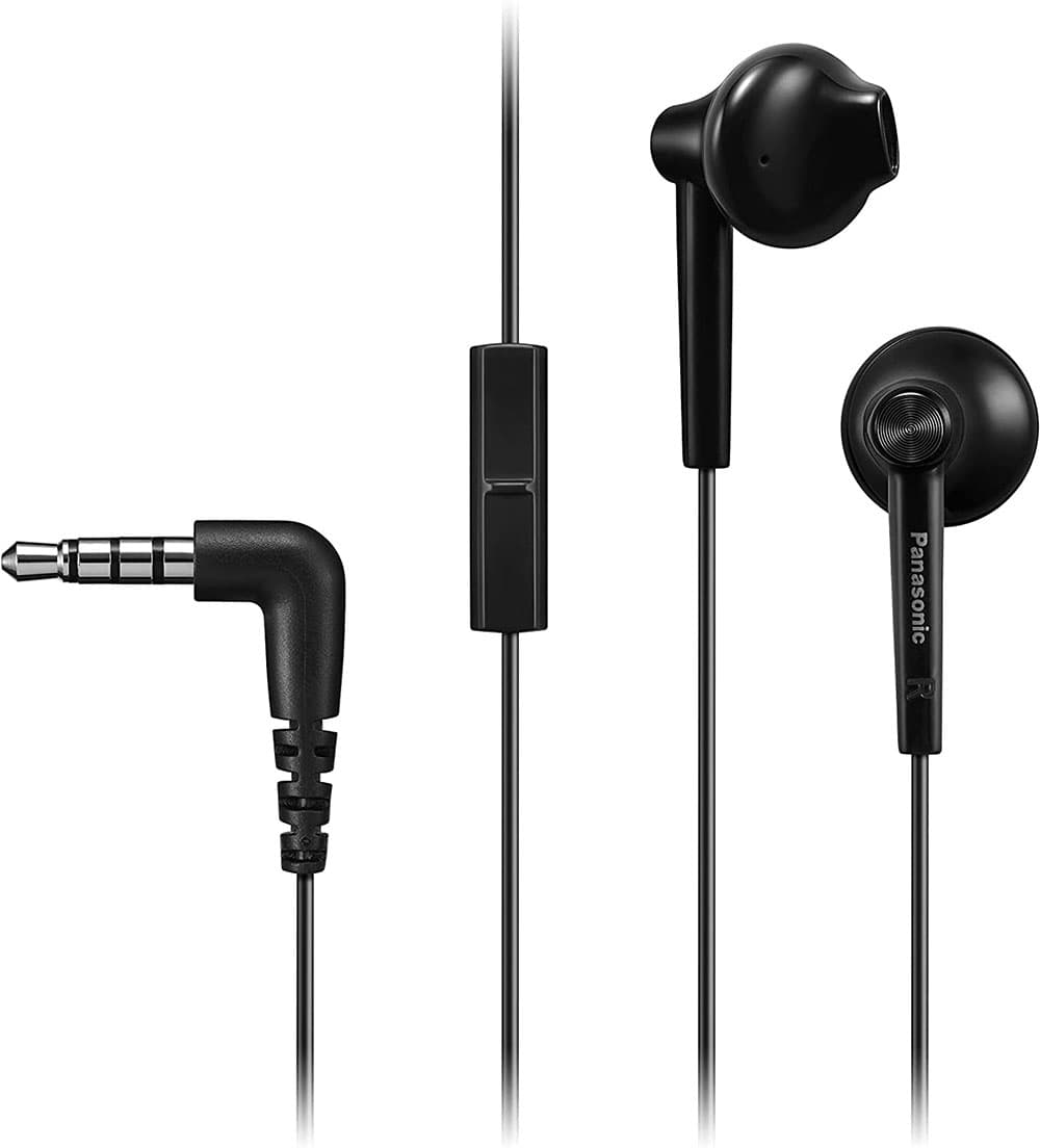Slušalice sa mikrofonom Panasonic RP-TCM55E-K crne