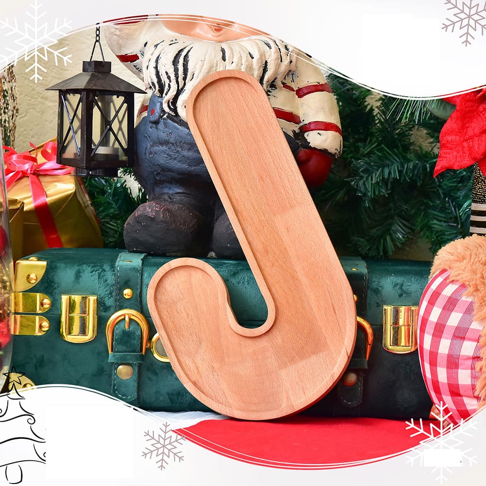 Daska od drveta bukve u obliku lulice 31x18cm