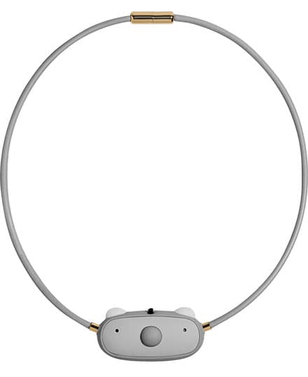 Nosivi prečistač vazduha u obliku ogrlice AirVida C1 grey