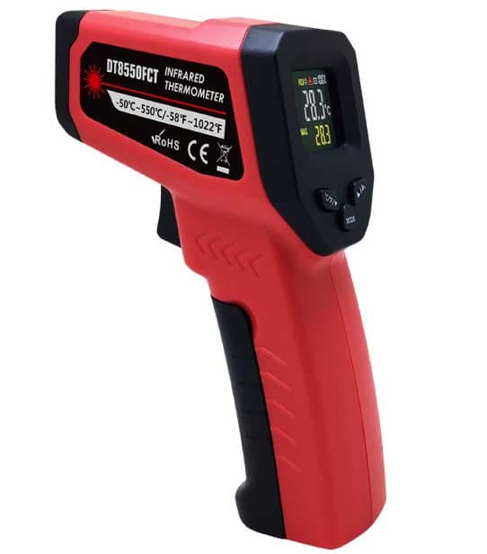 Infracrveni termometar 550°C DT8550FCT