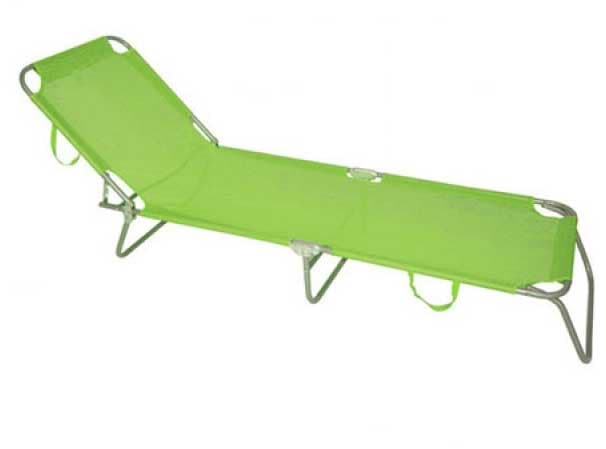 Sklopiva ležaljka Zelena 712