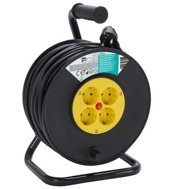 Produžni kabl na motalici 25m KR-4S-25M