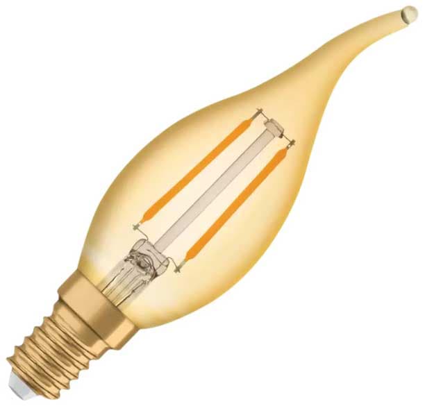 Osram LED filament sijalica Toplo bela 2.5W E14 4058075293236