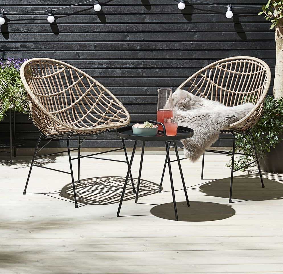 Balkonska garnitura Staxis Sto i dve stolice