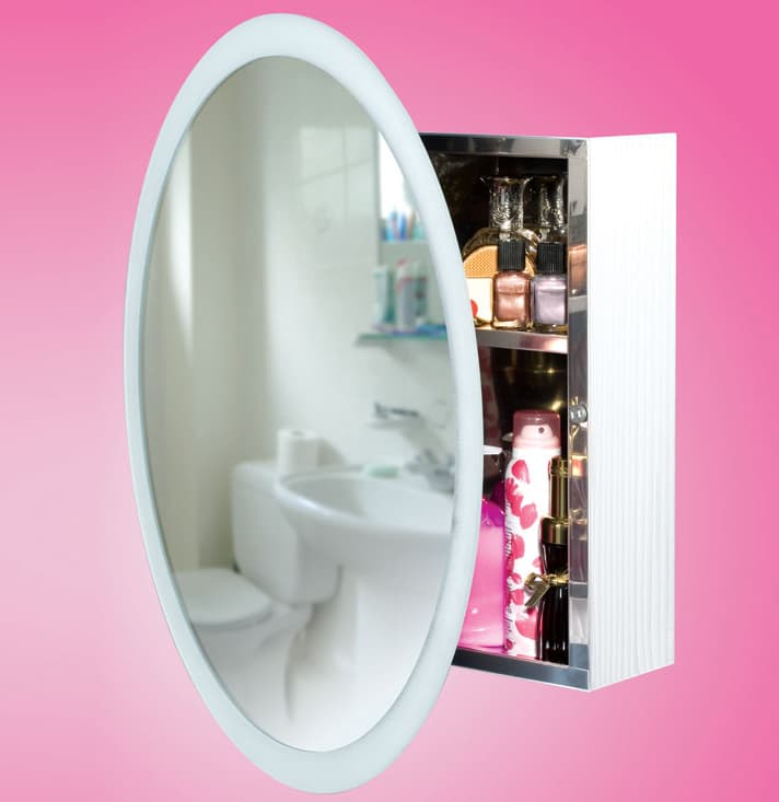 Prohrom ormarić za kupatilo sa ogledalom 08105