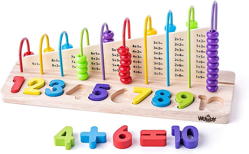 WOODY Abakus - računaljka sa uklapalicom i brojevima 90220