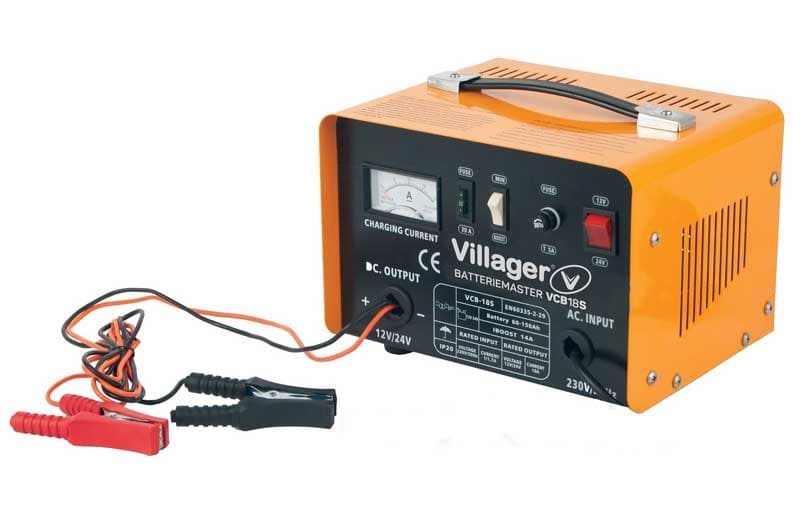 Villager Punjač za akumulator od 12V ili 24V VCB 18 S