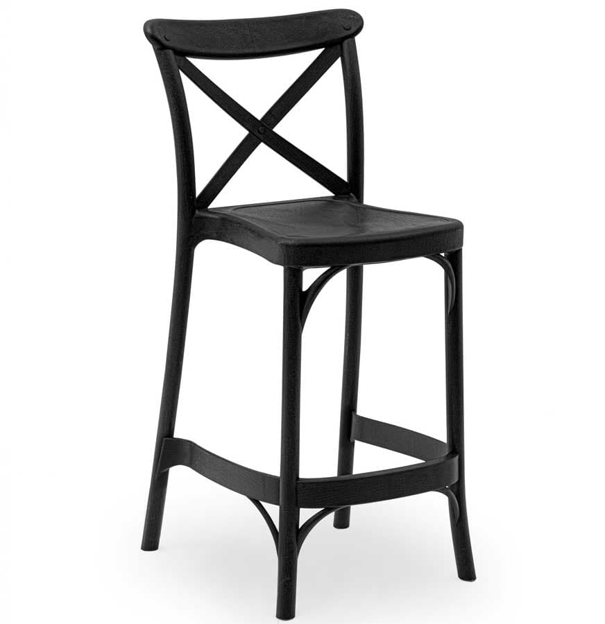 Barska stolica Tilia Capri 65 Crna