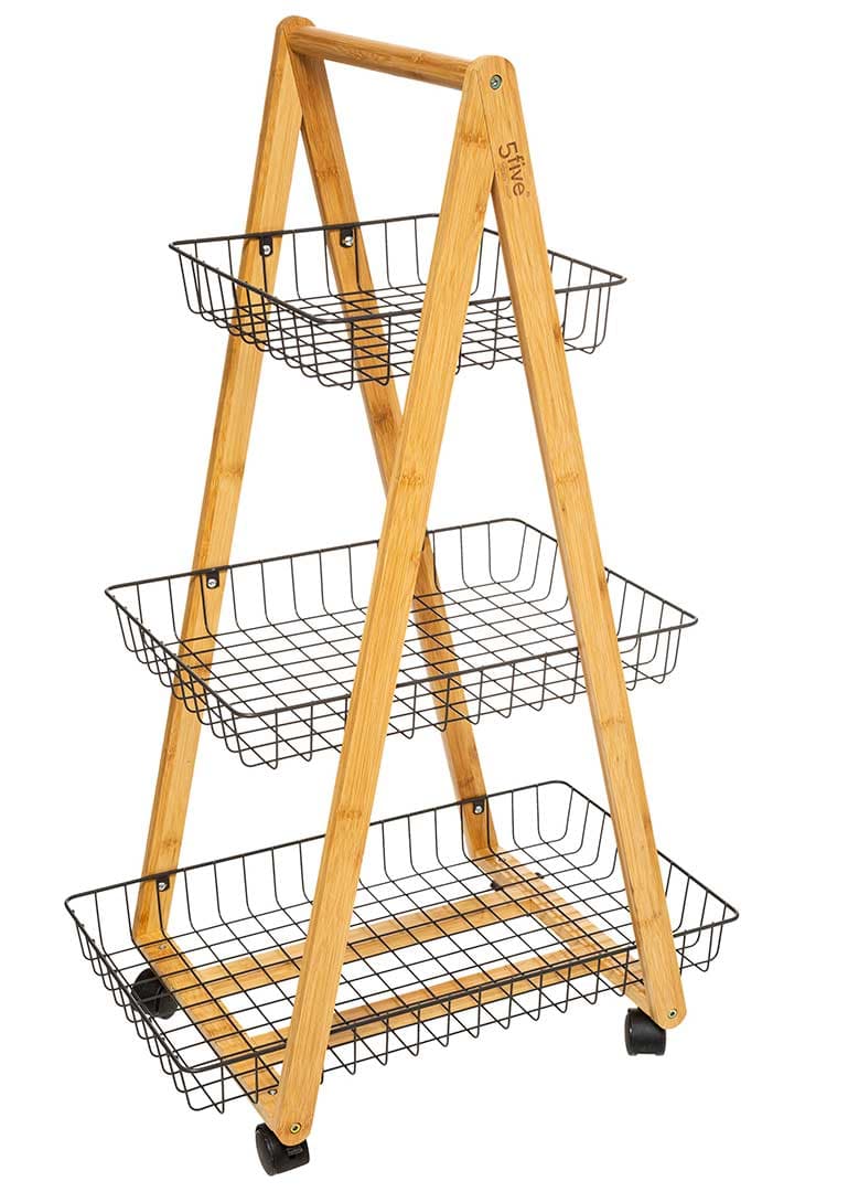 Kuhinjska Polica Merdevine Sa Točkićima