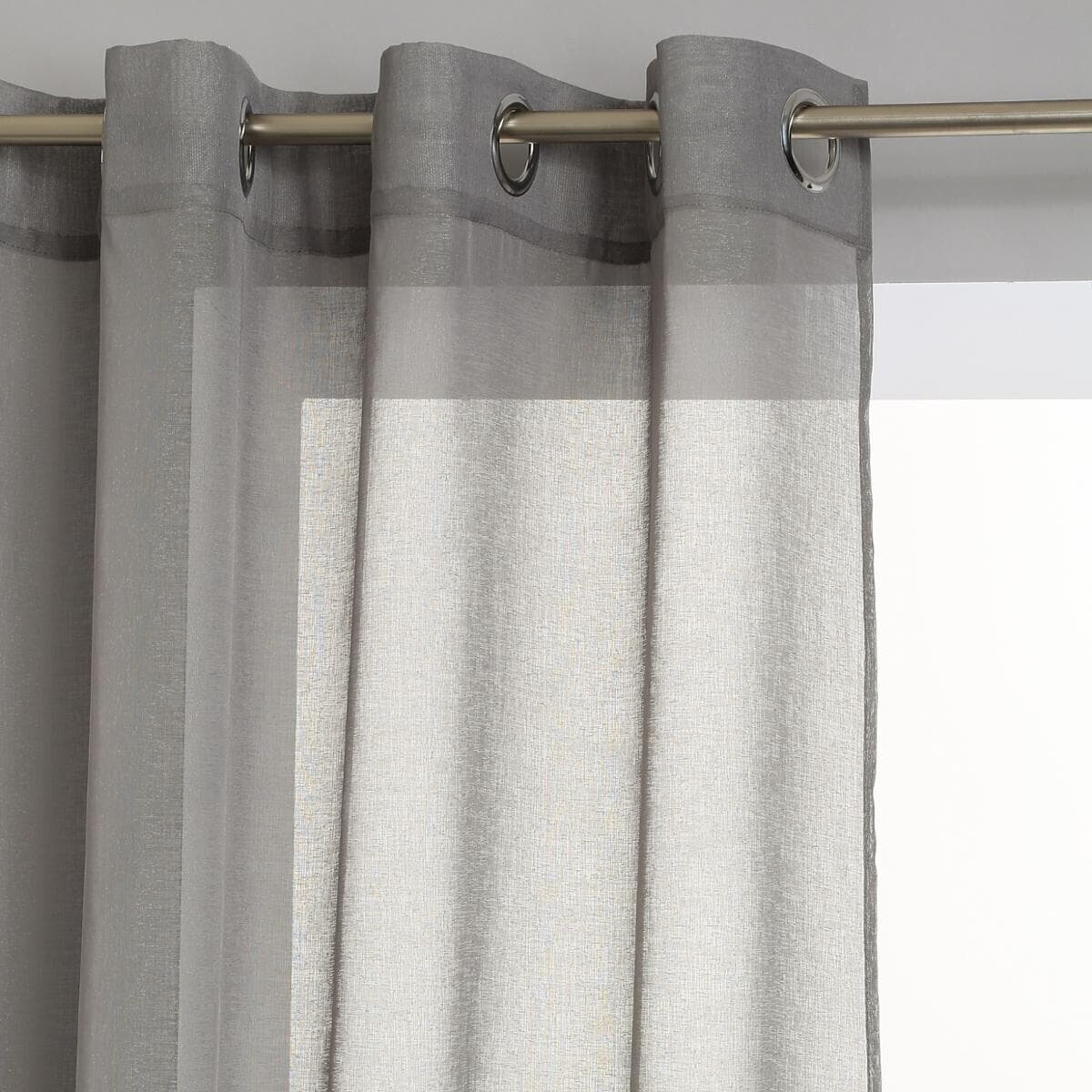 Atmosphera Zavesa Etamine Lg 140x240cm Poliester Siva