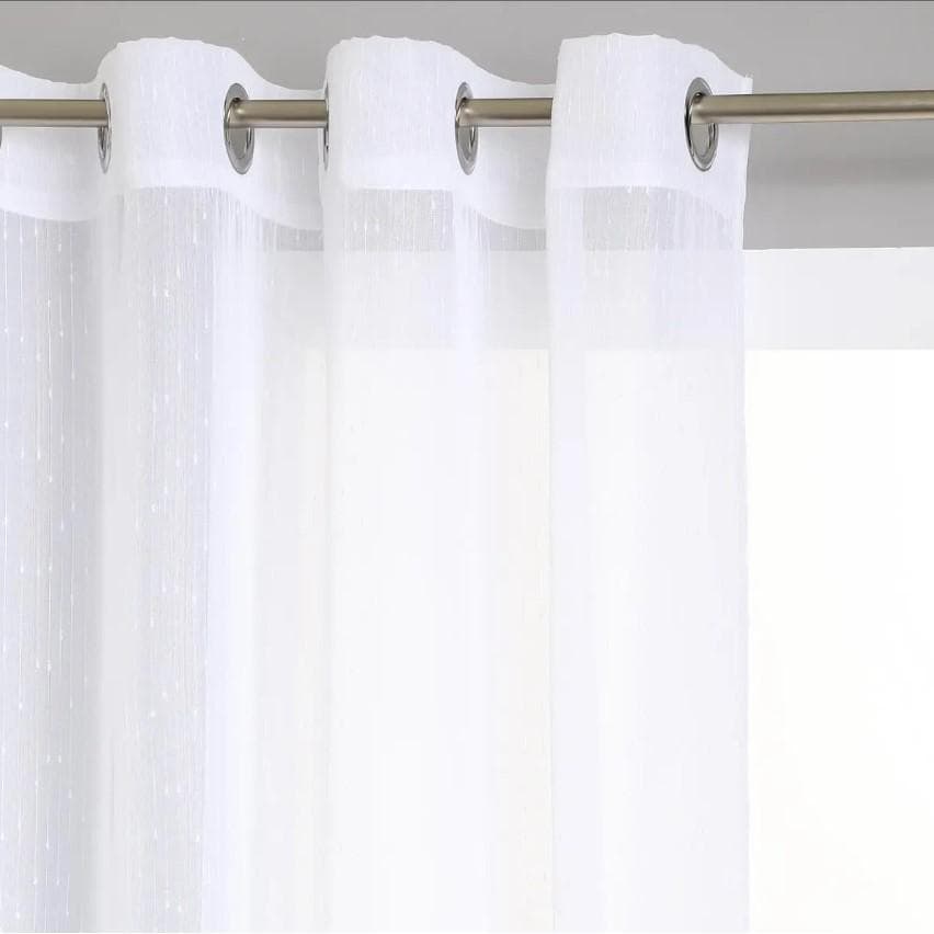 Atmosphera Zavesa Stripe 140x240cm Poliester Bela