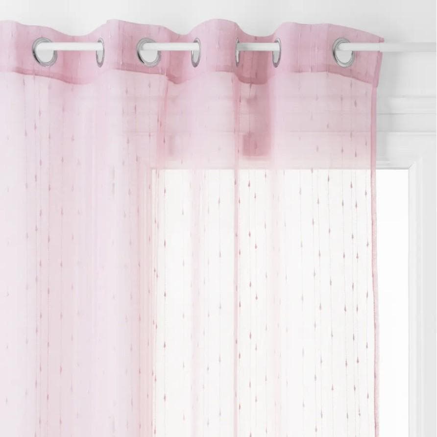 Atmosphera Zavesa Anissa Wh140x240cm Poliester Roza
