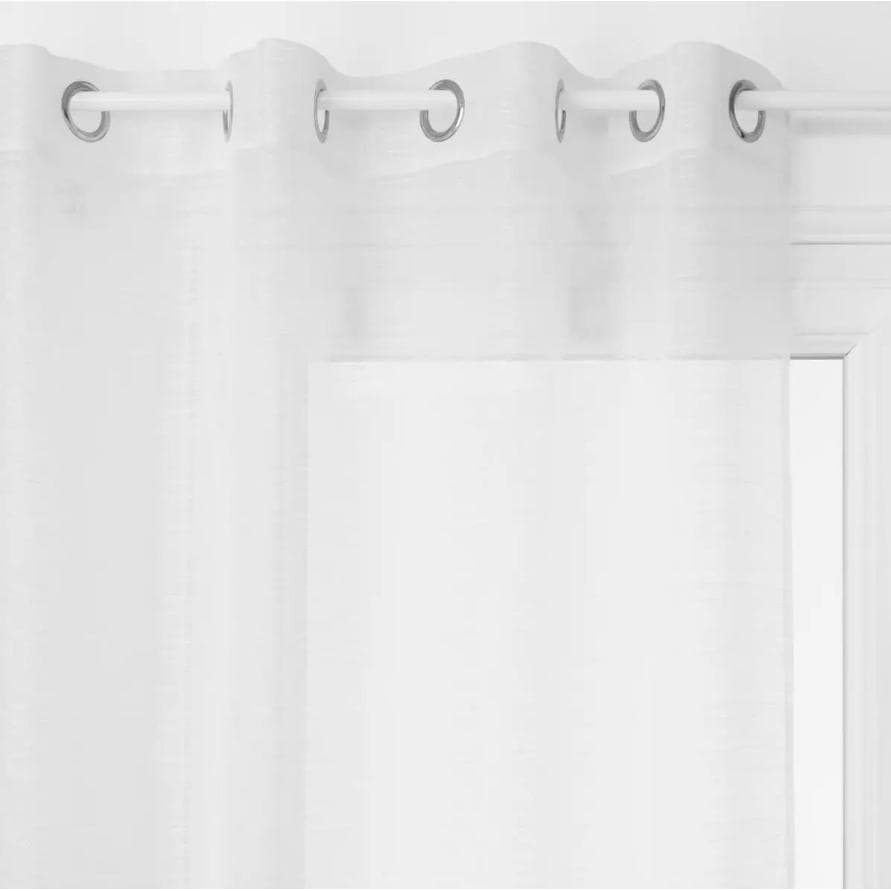 Atmosphera Zavesa Louis Wh 140x240cm Iv Poliester Bela
