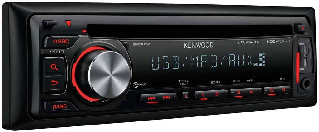 Kenwood MP3/WMA CD/USB player