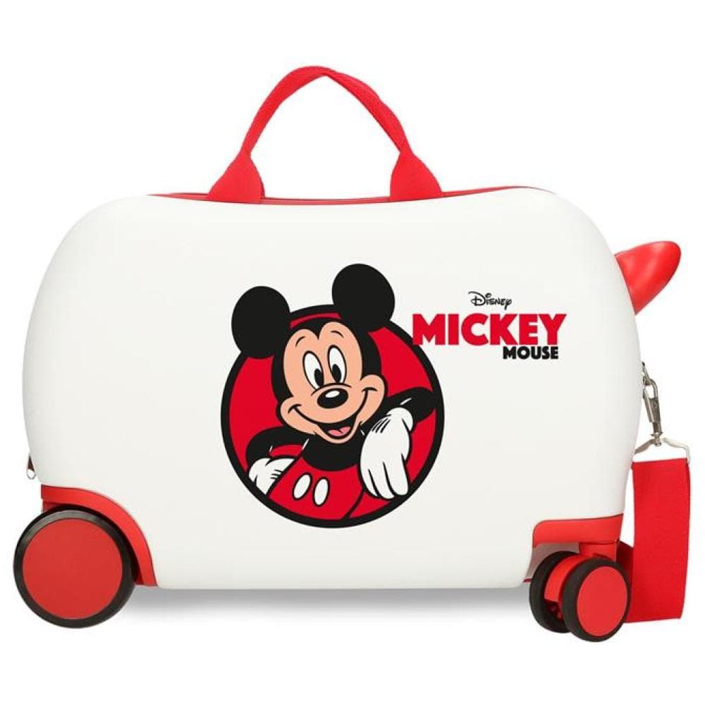 Dečiji kofer za put i vožnju Disney Mickey Red 47710