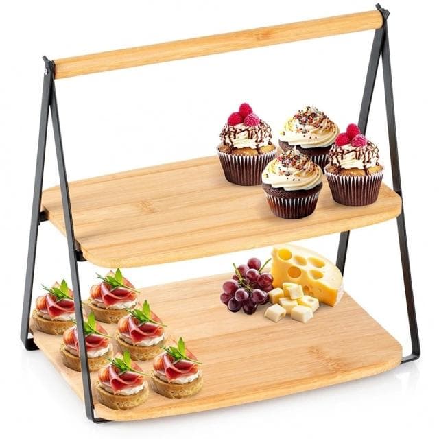 Stalak za serviranje na 2 nivoa Vilde 139764