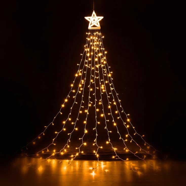 LED Svetleći niz sa 300 toplo belih LED dioda i 8 režima rada Za spoljnu i unutrašnju upotrebu