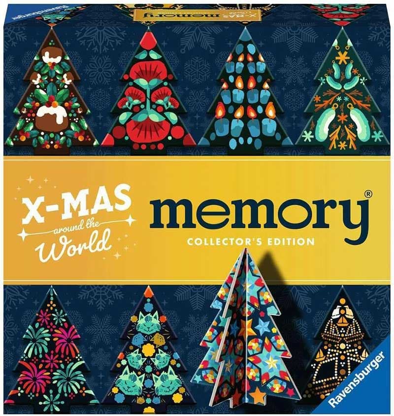 Društvena igra Memorija Novogodišnje jelkice Ravensburger 22350