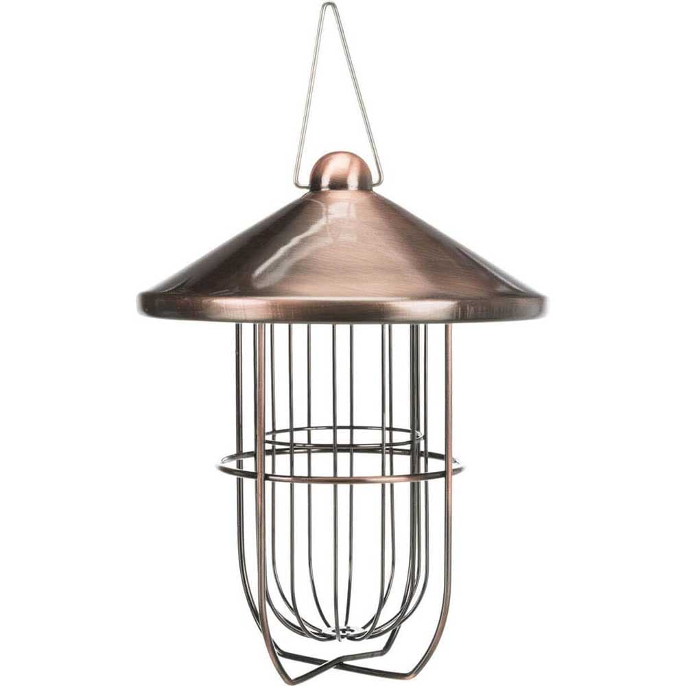 Hranilica za ptice za masne knedle 24cm Fenjer bakar Trixie 55655