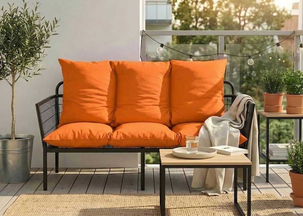 Jastuk Za BaštenskI Dvosed 100x50x50 cm ORANGE