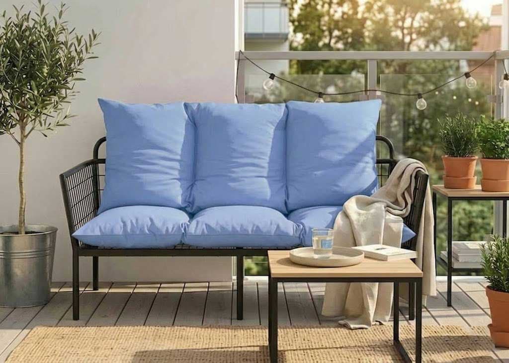 Jastuk Za BaštenskI Dvosed 100x50x50 cm SKY BLUE