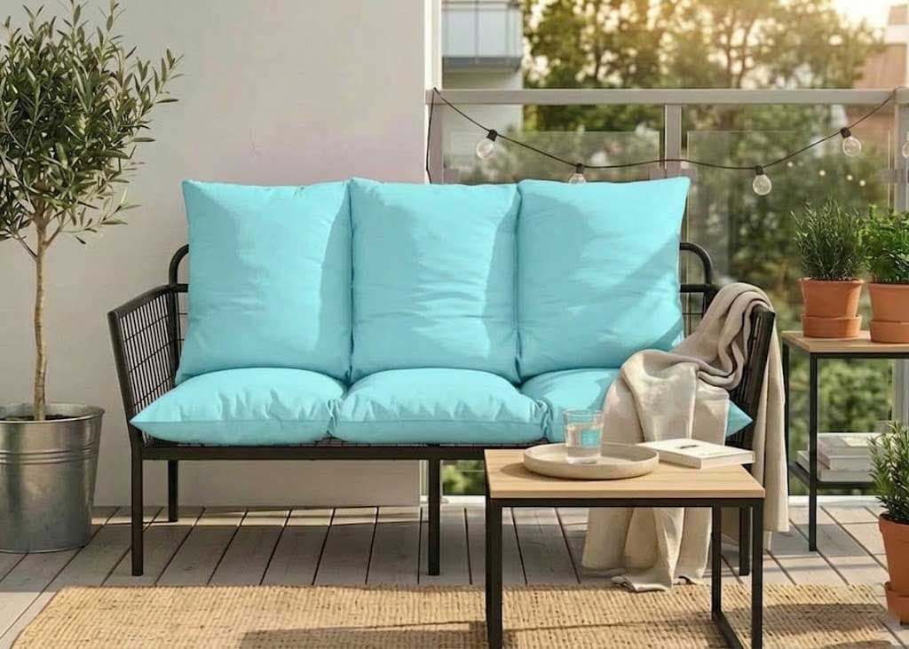 Jastuk Za BaštenskI Dvosed 100x50x50 cm TURQUOISE