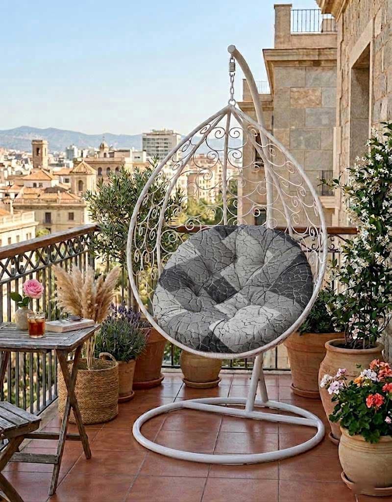 Jastuk 100cm Za Gnezdo Baštensku Ljuljašku GREY STONE